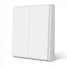 Умный выключатель Aqara Smart Wall Switch D1 Двойной с нулевой линией - QBKG24LM