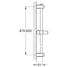 Душевая штанга Grohe Euphoria 27499000 Хром